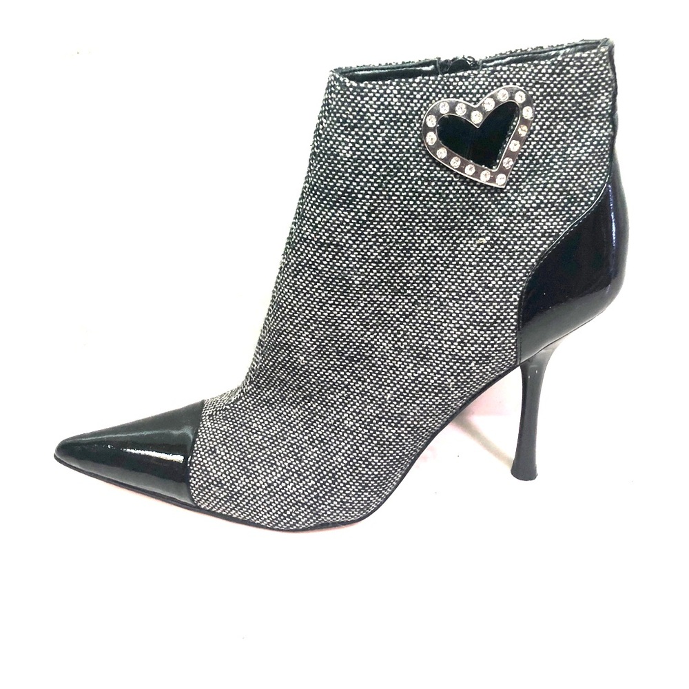 Steven Booties with Heart Detail